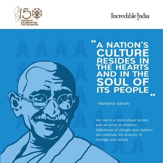 Gandhiji's Quote Culture resides in hearts and souls applies to Kangundi Bouldering's tagline of Climb In Culture