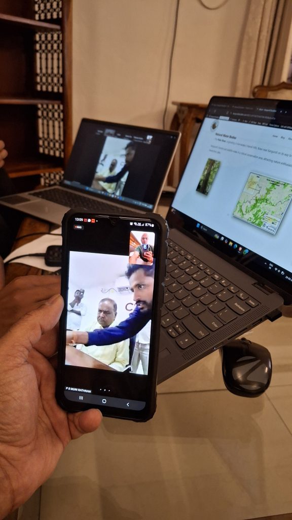 Launch of website of Kangundi Boulders
