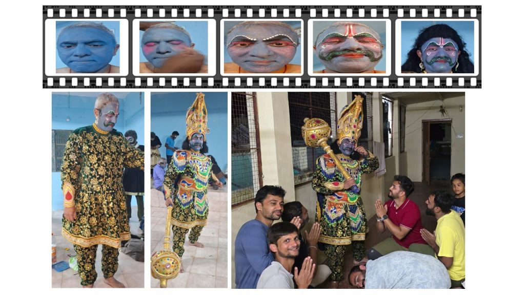 Rishi Vairale, Bhupesh Patil, Pranav Bora, Deepak Pawar and others enjoying with Sanjay as Bheema, August 2025