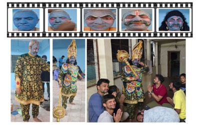 Rishi Vairale, Bhupesh Patil, Pranav Bora, Deepak Pawar and others enjoying with Sanjay as Bheema, August 2025